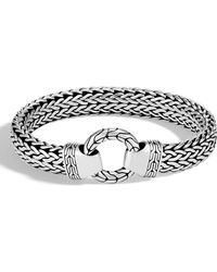 John Hardy Men's Classic Chain Sterling Silver Bracelet - Metallic
