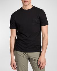 Stefano Ricci - Embroidered Sr-Logo T-Shirt - Lyst