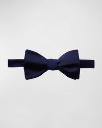 Eton - Solid Grosgrain Bow Tie-ready Tie - Lyst
