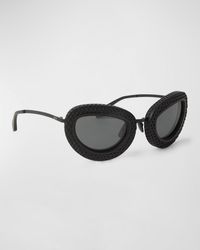 Off-White c/o Virgil Abloh - Tokyo Acetate & Metal Alloy Cat-Eye Sunglasses - Lyst