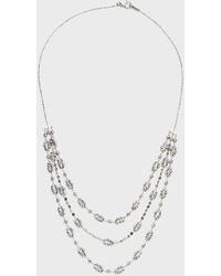 Platinum Born - Triple Galaxy Necklace - Lyst