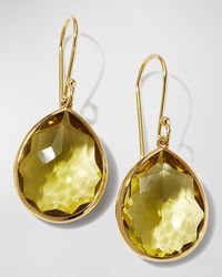 Ippolita - Small Teardrop Earrings In 18k Gold - Lyst