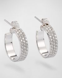 Lana Jewelry - Flawless 15Mm Diamond Vanity Huggies - Lyst
