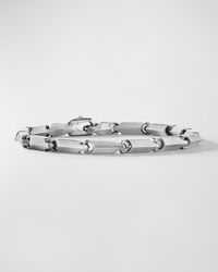 David Yurman - Faceted Chain Link Bracelet In Silver, 3mm - Lyst