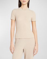 Loro Piana - Cashmere Ribbed Knit Top - Lyst