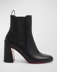 Christian Louboutin - Turelastic Leather Sole Ankle Booties - Lyst