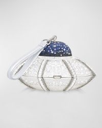 Judith Leiber - Ufo Orbiter Clutch Bag With Removable Wristlet Strap - Lyst