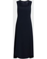 Marina Rinaldi - Plus Size Fufy Pleated Sleeveless Maxi Dress - Lyst