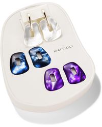 Mattioli - Large 18k Rose Gold Mother-of-pearl Puzzle Earrings, Set Of 3 - Lyst