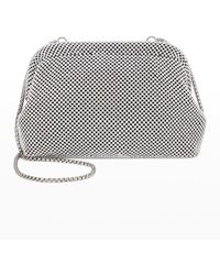 Rafe New York - Brooke Crystal Chainmail Frame Clutch - Lyst