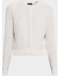 Akris - Knit Cardigan With Sequins - Lyst