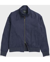 Rodd & Gunn - Apos;S Cascades Linen-Wool Bomber Jacket - Lyst