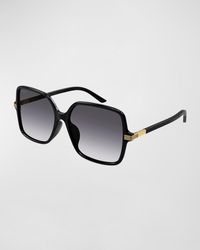 Gucci - Oversized Acetate Square Sunglasses - Lyst