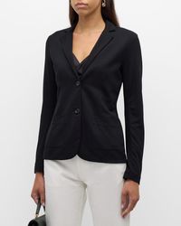 Majestic Filatures - Soft Touch Two-Button Blazer - Lyst