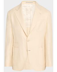 Brunello Cucinelli - Resca Textured Solid Sport Coat - Lyst