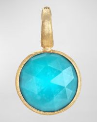 Marco Bicego - 18k Jaipur Yellow Gold Small Turquoise Pendant - Lyst