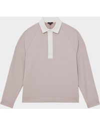 Reiss - Apos;S Thurloe Color-Block Rugby Shirt - Lyst