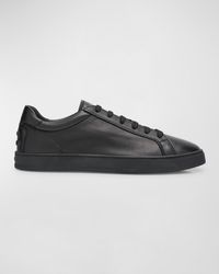 Tod's - Allacciata Cassetta Leather Low-Top Sneakers - Lyst