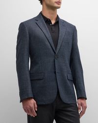 Emporio Armani - Textured Wool Dinner Jacket - Lyst