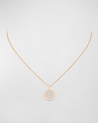 Messika - Lucky Move 18k Rose Gold Small Diamond Pendant Necklace - Lyst