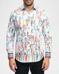 Robert Graham - Off Piste Satin Stretch Sport Shirt - Lyst