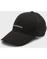Givenchy - Embroidered Logo Canvas Baseball Cap - Lyst