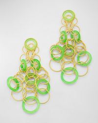 Buccellati - Hawaii Jade Circle Earrings - Lyst