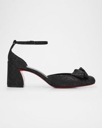 Christian Louboutin - Jane Bow Sole Pumps - Lyst