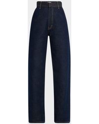 FRAME - The Trapunto Trouser Jeans - Lyst