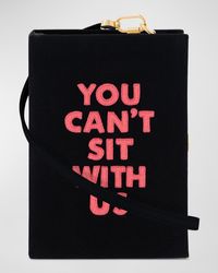 Olympia Le-Tan - You Can'T Sit With Us Book Clutch Bag - Lyst