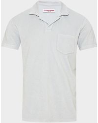 Orlebar Brown - Terry Toweling Polo Shirt - Lyst