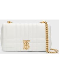 Burberry - Lola Small Quilted Leather Crossbody Bag - Lyst