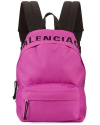 balenciaga pink backpack
