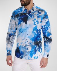 Robert Graham - Aidric Floral-Print Sport Shirt - Lyst