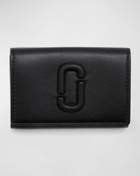 Marc Jacobs - The Leather J Marc Trifold Wallet - Lyst