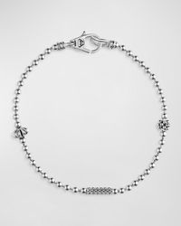 Lagos - 2.5Mm Icon Sterling Ball Chain Bracelet - Lyst