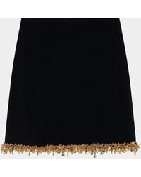 Jonathan Simkhai - Wendy Beaded A-Line Mini Skirt - Lyst