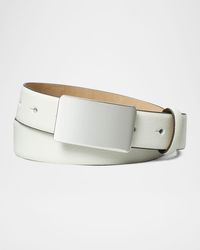 Tory Burch - Plate Leather Belt - Lyst