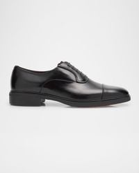 Santoni - Apos;S Easy Leather Cap-Toe Oxfords - Lyst