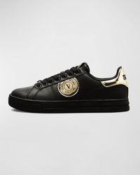 Versace - V-Emblem Court 88 Logo Low-Top Trainer Sneakers - Lyst