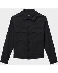 Theory - The River Jacket - Lyst