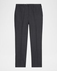 Kiton - Apos;S Wool Twill Flat-Front Trousers - Lyst