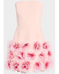HELSI - Holly Strapless Rosette Mini Dress - Lyst