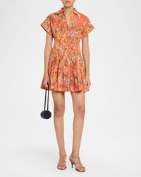 cara cara nash mini dress le tile green Nash Mini - Le Tile Green main image 1