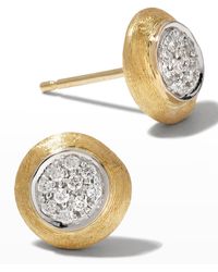 Marco Bicego - Jaipur 18k Gold Diamond Stud Earrings - Lyst