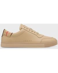 Burberry - Robin Check Low-top Sneakers - Lyst