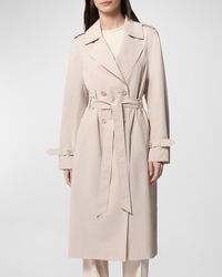 SOIA & KYO - Ultra-Light Water-Repellent Packable Trench Coat - Lyst