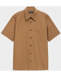 Theory - Noll Pocket Short-Sleeve Shirt - Lyst