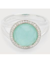 Ippolita - Mini Ring In Sterling Silver With Diamonds - Lyst