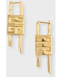 Givenchy - Small Lock Earrings - Lyst